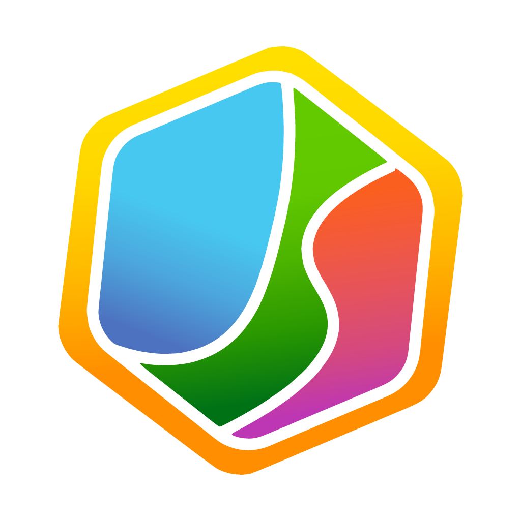 The JS Cebu sticker, tilted